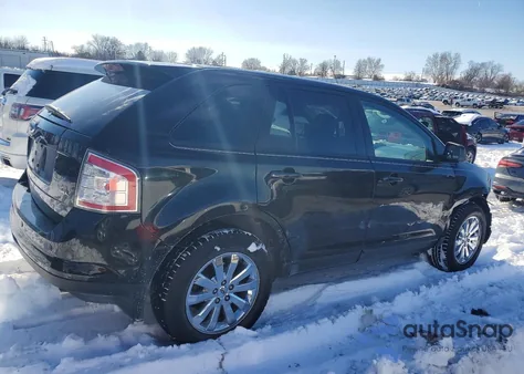 2007 Ford Edge Sel из США, поврежденный, VIN 2FMDK38C87BB28003